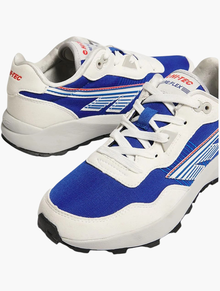 MyRunway | Shop Hi-Tec White & Blue Bw Re Flex Trail Lace Up